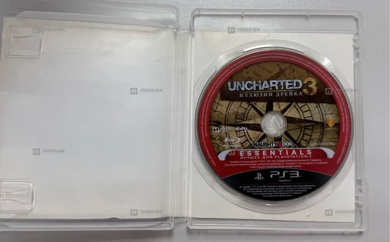 PS3. диск UNCHARTED 3 Иллюзия Дрейка