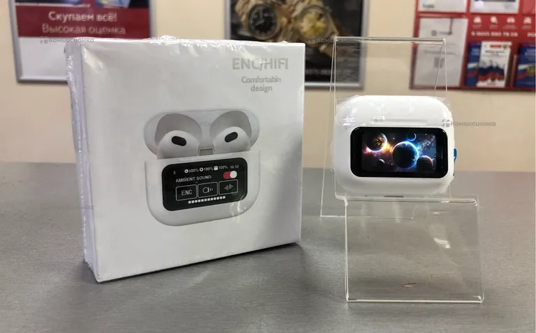 блютуз наушники airpods pro с экраном (Т)