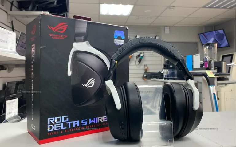 Наушники  asus rog delta s wireless