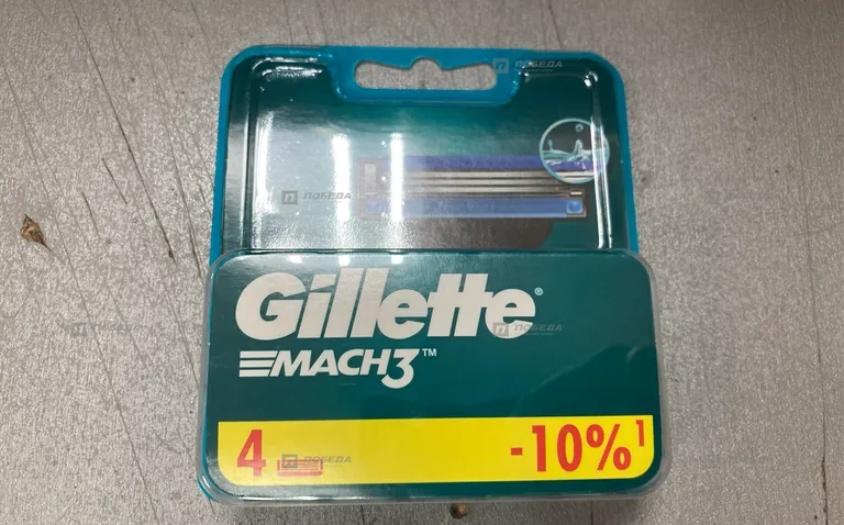 Gillette Mach 3 кассеты 4шт