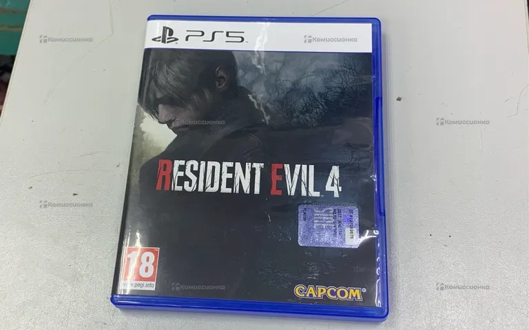 Sony ориг диск RESIDENT EVAIL 4 PS5
