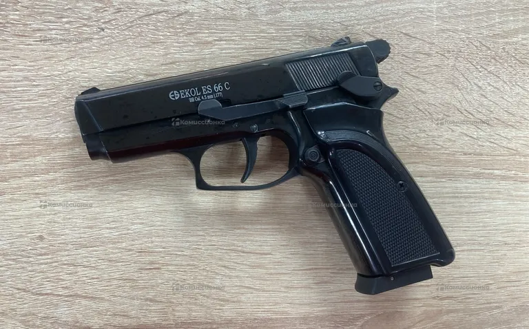 Пеевматический пистолет EKOL ES 66 C Black