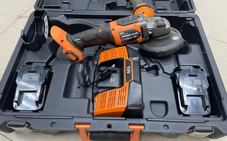 Аккумуляторная ушм AEG BEWS18-115BLPX2