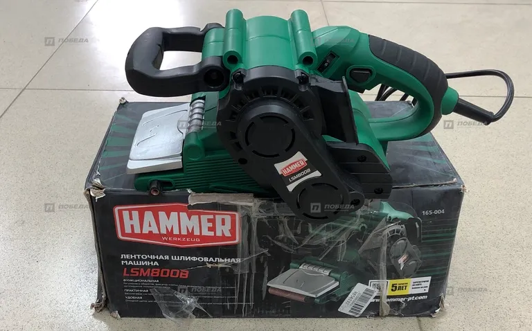 Ленточная шлифмашина hammer LSM 800