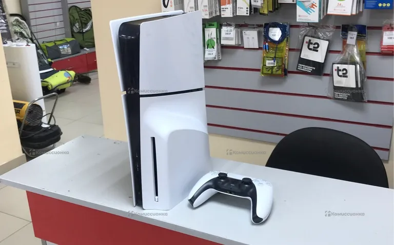 Приставка PlayStation PS5 Slim С Дисководом(не раб