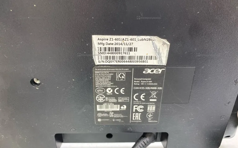 Моноблок Acer Aspire Z1-601