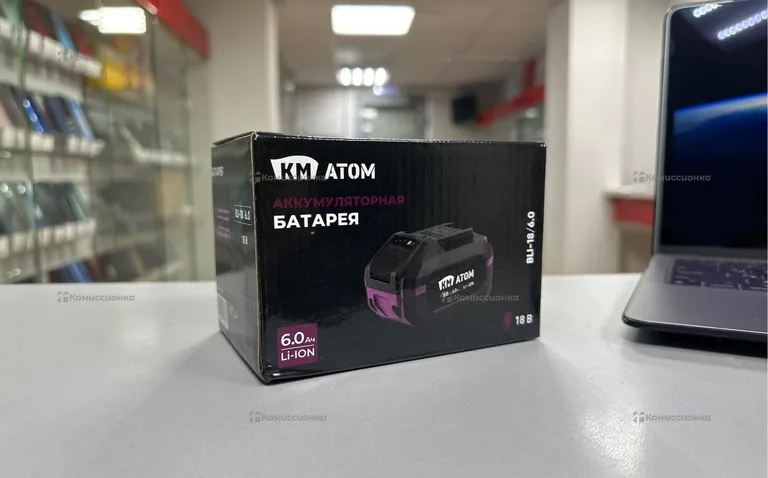 Аккумулятор км атом (BLI-18/6.0) 18В 6Ач Li-Ion