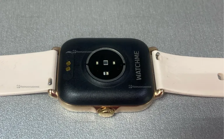 Часы  watch me p28 розовый ремешок