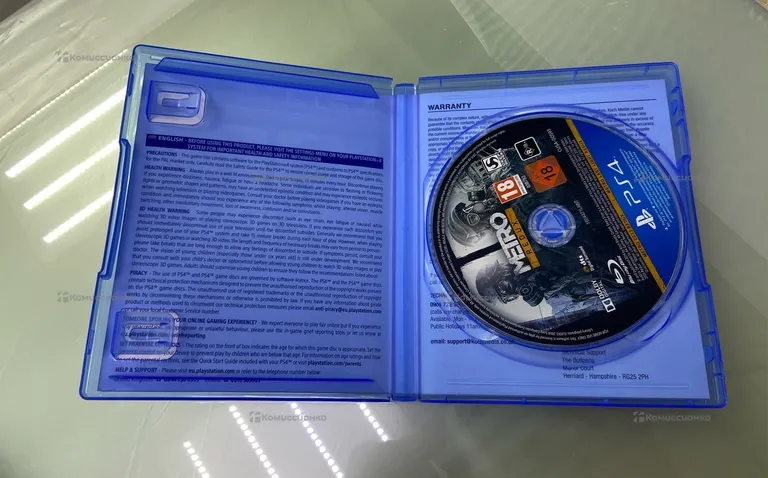 PS4. диск metro redux