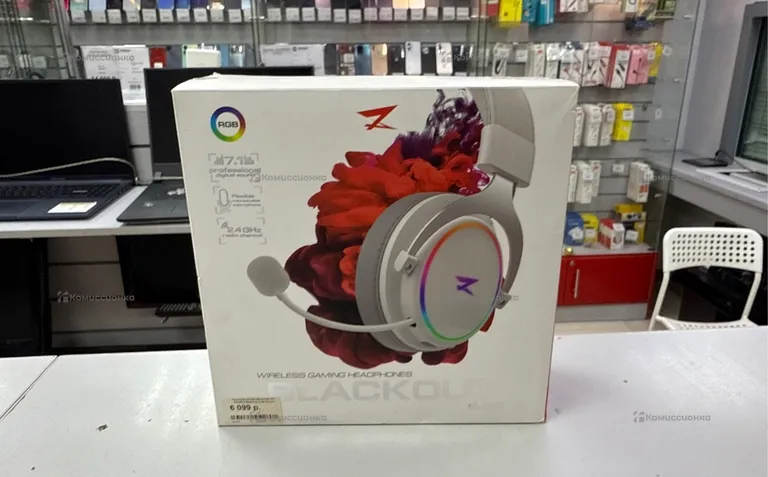 Наушники zet gaming blackout 2.4g