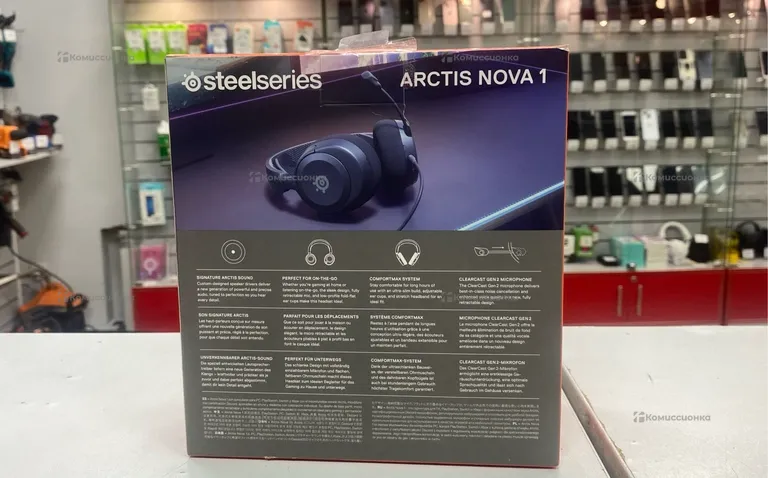 Наушники  steelseries nova 1