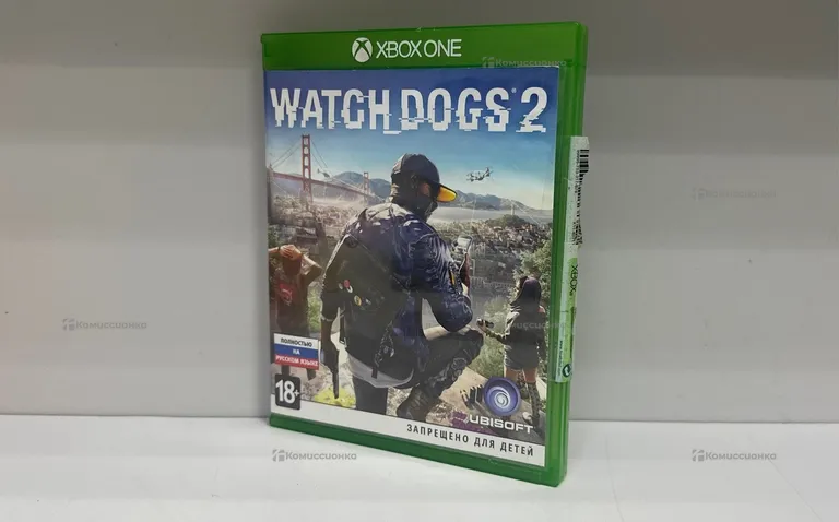 Xbox one диск Watch dogs 2