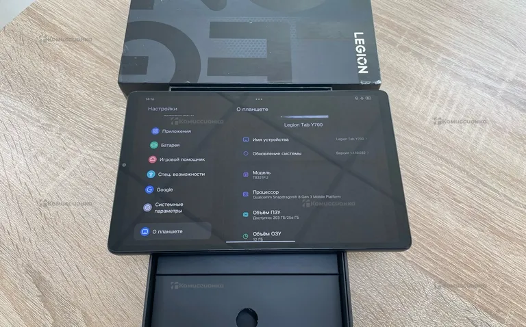 Планшет Lenovo Legion Tab Y700 TB321FU 12/256Gb