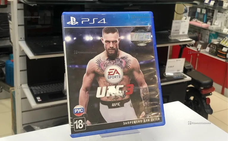 PS4. диск UFC 3