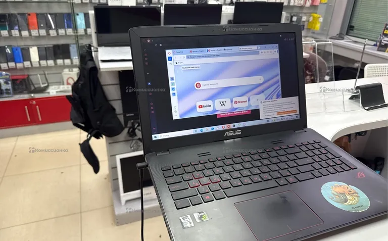 Ноутбук  ASUSTek GL551JX