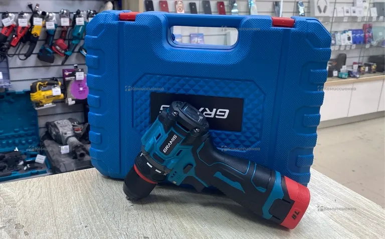 Шуруповерт бесщеточный баночный Gramis 18V