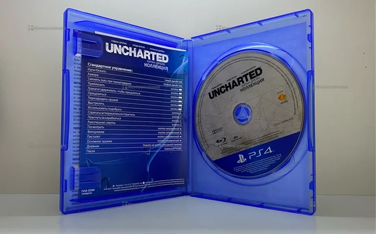 PS4. Диск Uncharted Натан Дрейк Коллекция