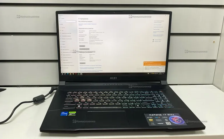 Ноутбук  MSI Katana 17 B12V