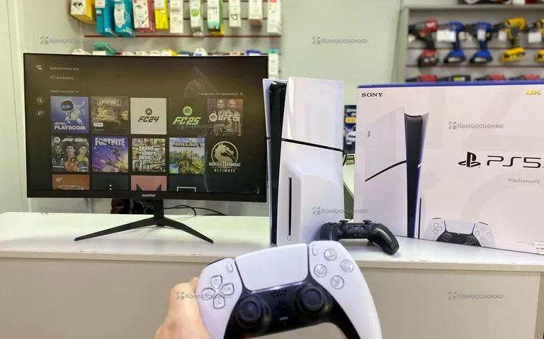 Приставка PS5 Slim 1TB с дисководом