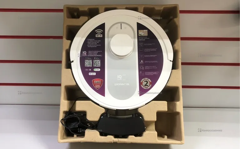 Пылесос  робот Polaris PVCR 4250 Wi-Fi iq Home