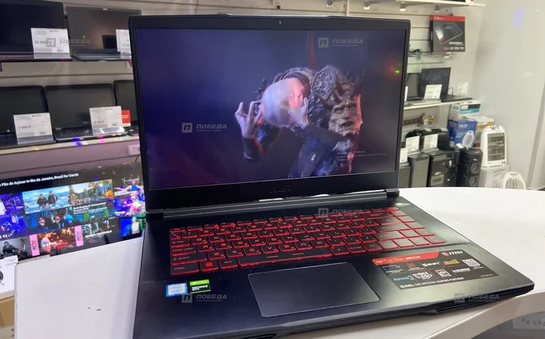 Игровой Ноутбук MSI Intel core i7-9750h/16gb/1000gb/250ss