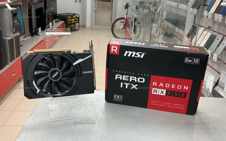 Видеокарта MSI Radeon RX 550 2GB