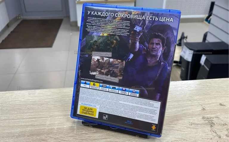 PS4. диск uncharted 4