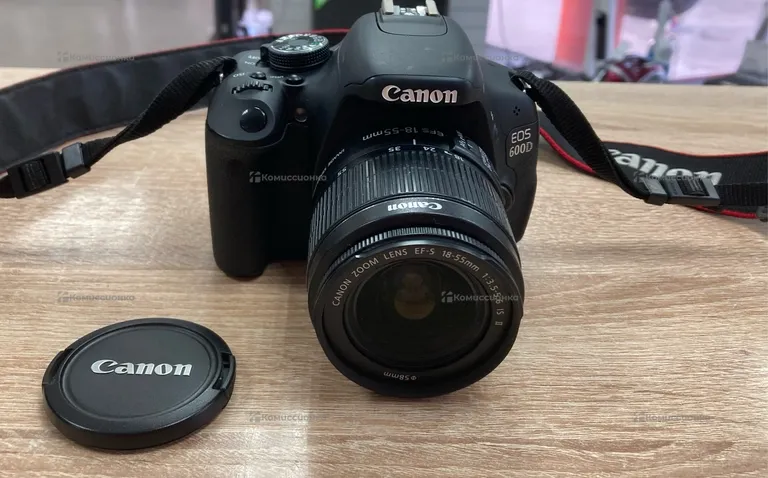 Фотоаппарат Canon EOS 600D два объектива EFS18-55m