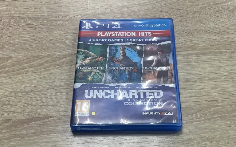 PS4 диск uncharted collection
