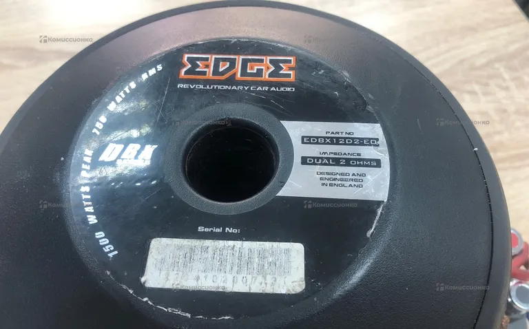 Сабвуфер  динамик EdgE dbx 750watt