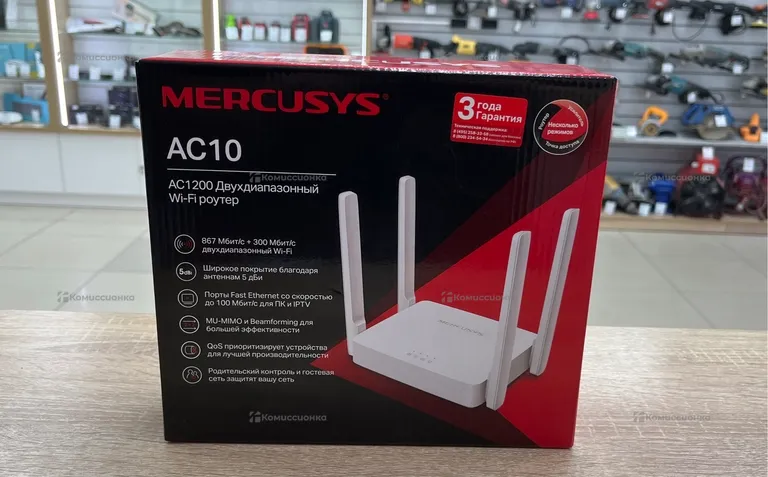 wi fi роутер mercysys ac10