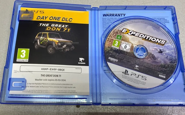 PS5 Игра для PS5 expeditions a mudrunner game