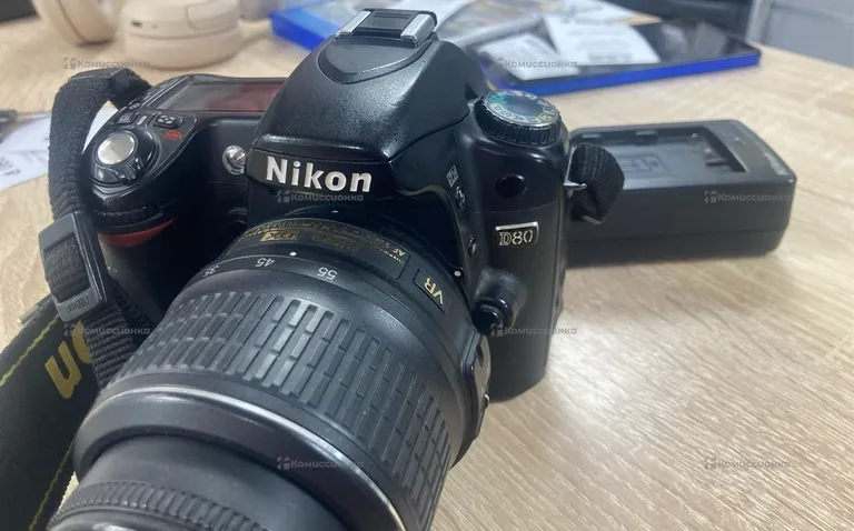 Фотоаппарат Nikon d80+ nikon dx 18-55mm