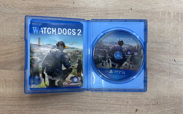 Приставка PS4. диск Watch Dogs 2