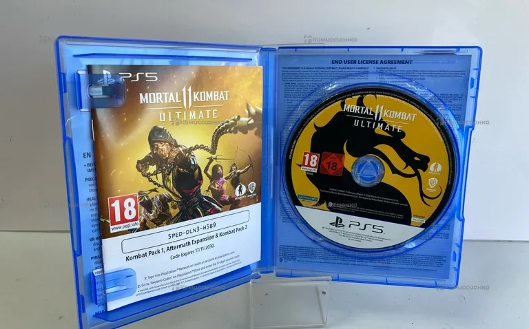 PS5 Диск PS5 Mortal Kombat 11 Ultimate