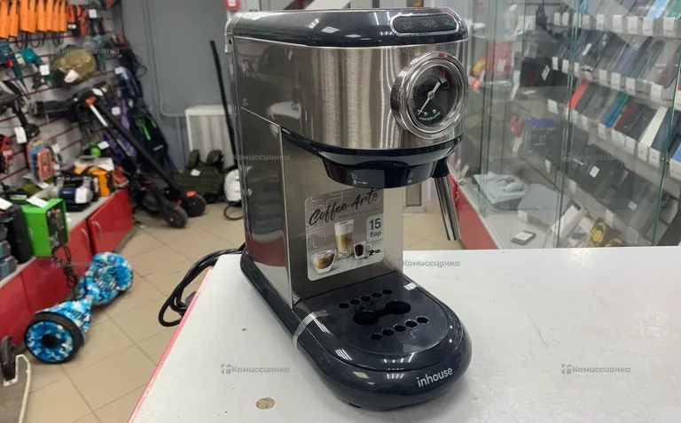 Кофеварка рожковая inhouse ICM1507