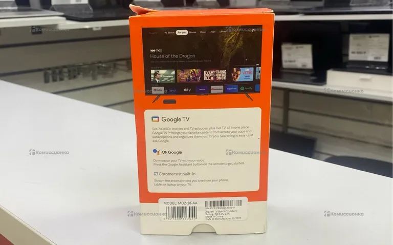 Андроид приставка xiaomi tv box s 2nd gen