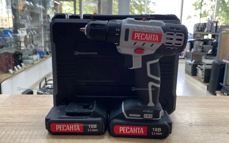дрель шуруповерт РЕСАНТА да 50л2-18а