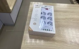 Купить Сетевой фильтр Power-Socket 6 Розеток *6 б/у , в Пенза Цена:490рублей