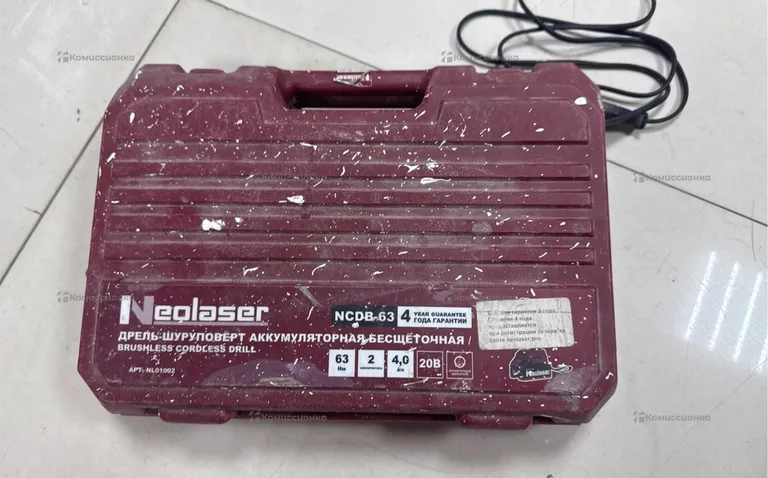 Дрель-шуруповерт бесщеточная Neolaser NCDB-63