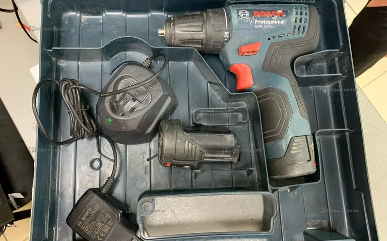 Аккумуляторная дрель-шуруповерт Bosch GSB 120 li