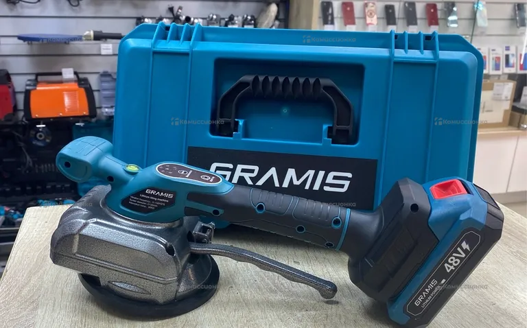 Аккумуляторная виброприсоска для плитки Gramis 18V