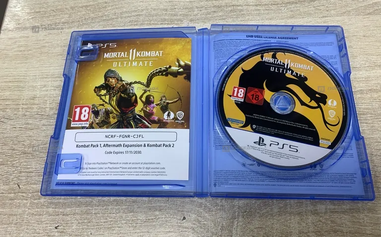 Ps 5 диск Mortal Kombat 11