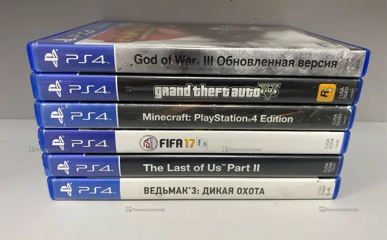 Игры для PS4 (6 штук)