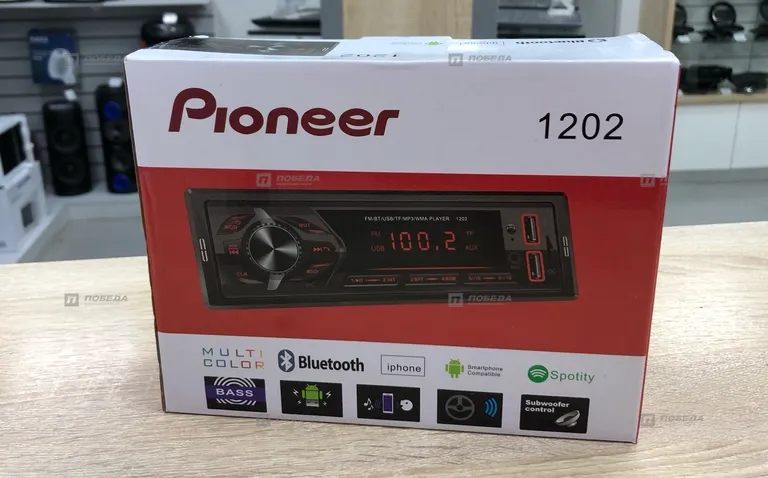 Автомагнитола Pioneer MVH-214SBT