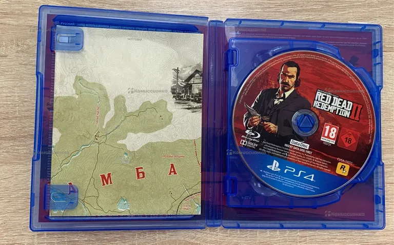 PS4. Диск RED DEAD REDEMPTION 2