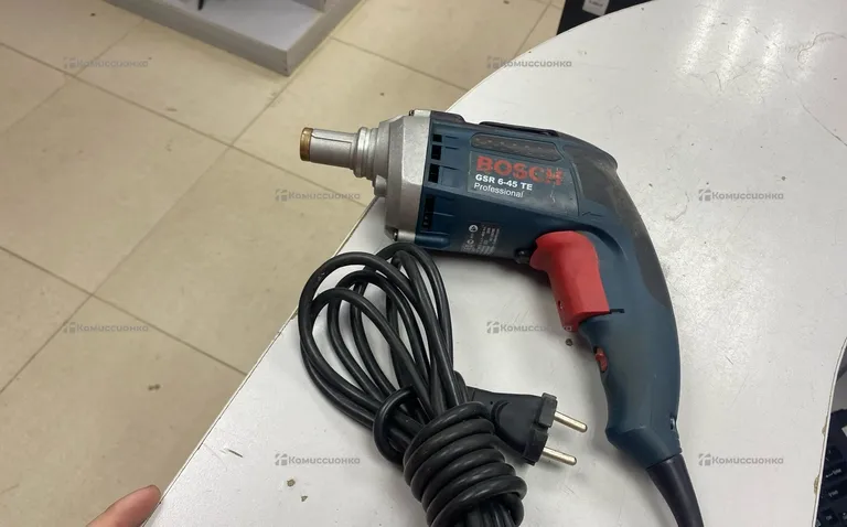 Шуруповерт Bosch GSR 6-45 TE 2007 Case