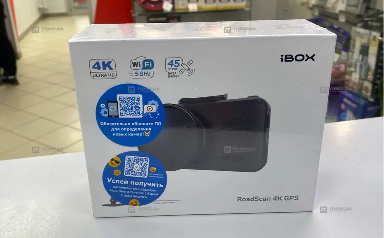 Видеорегистратор iBox RoadScan 4k GPS