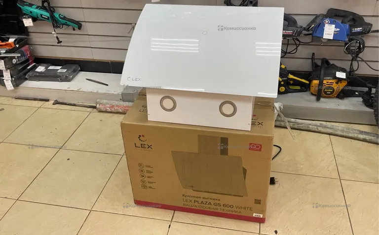Вытяжка Lex Plaza GS 600 White