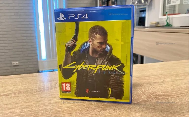 диск ps4 cyberpunk 2077